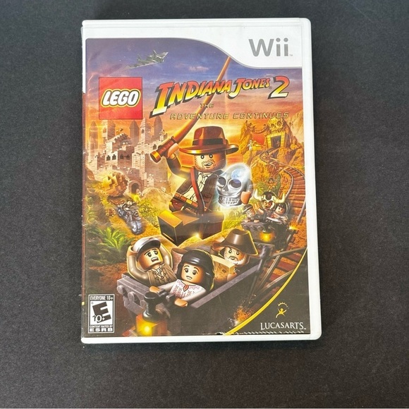 Lego Other - Lego Indiana Jones 2 The Adventure Continues - Nintendo Wii No Manual